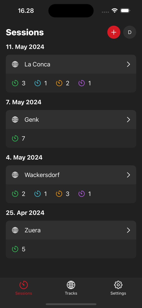 Kartnote screenshot 1