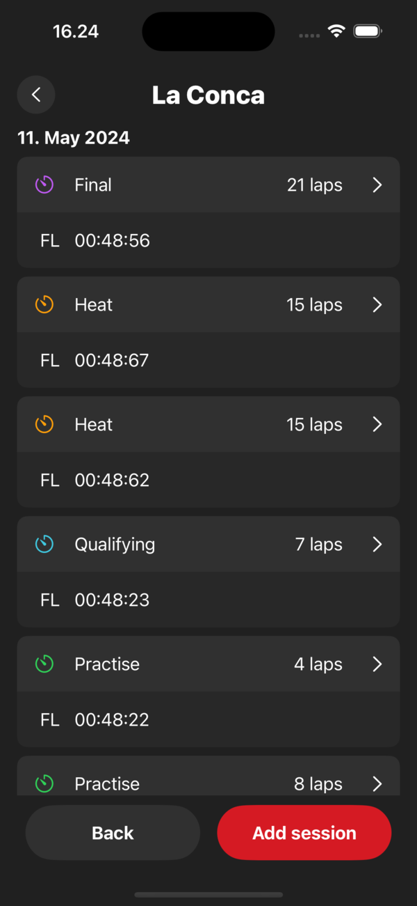 Kartnote screenshot 2